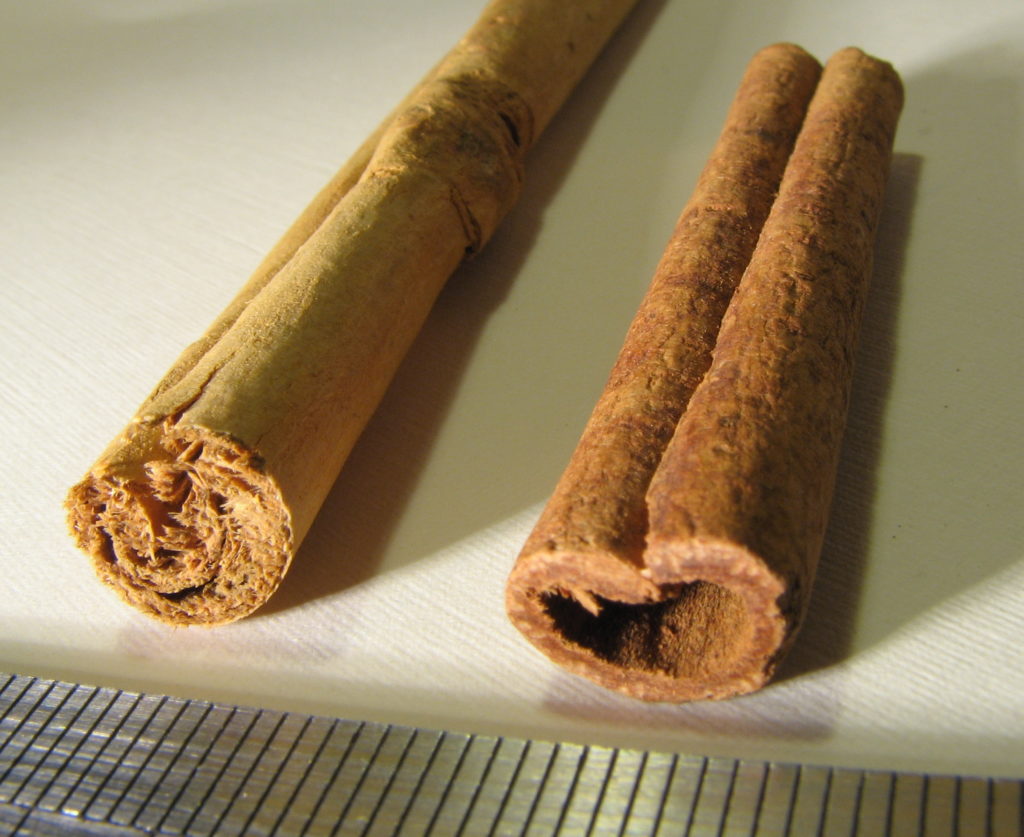 indonesian cinnamon not like Ceylon. Has high coumarin levels