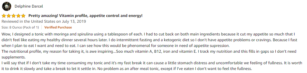 free from oxalates feedback