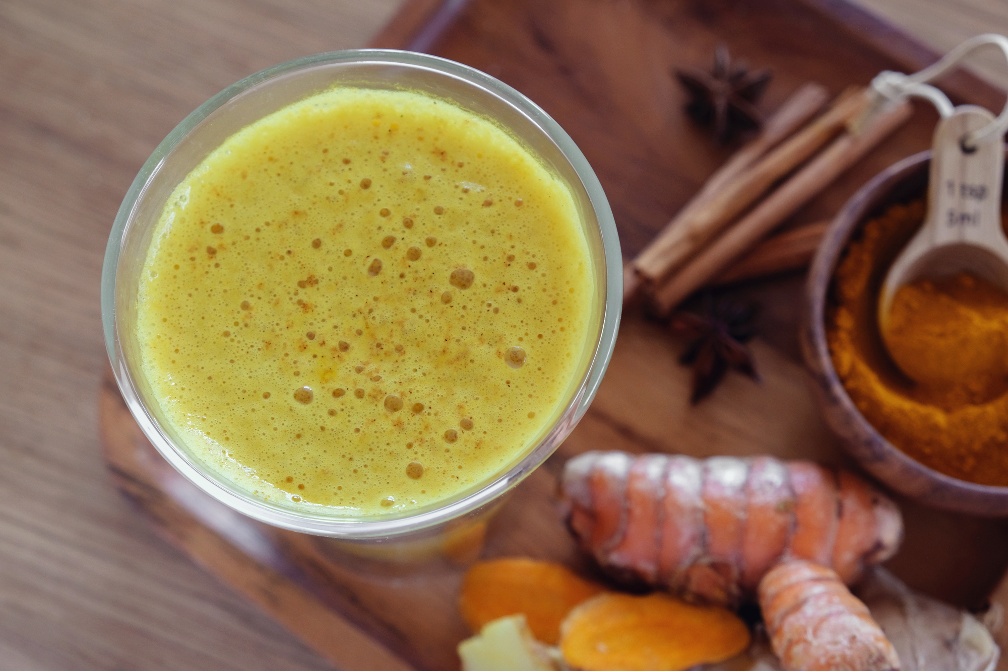 turmeric milk turmeric curcumin latte-improve immune system