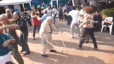 turmeric helps old man dance