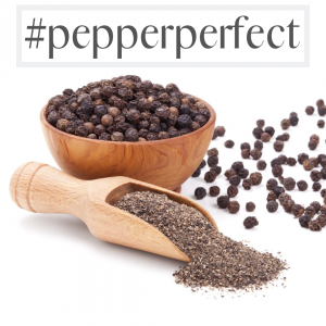 black pepper for taste and health
