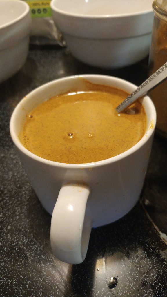 dyi turmeric tea to lose belly fat