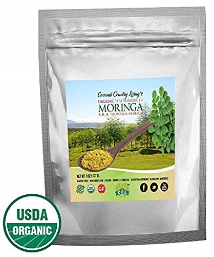organic moringa leaf powder on Amazon
