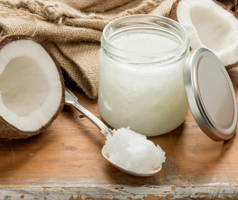 Virgin Coconut Oil in a jar