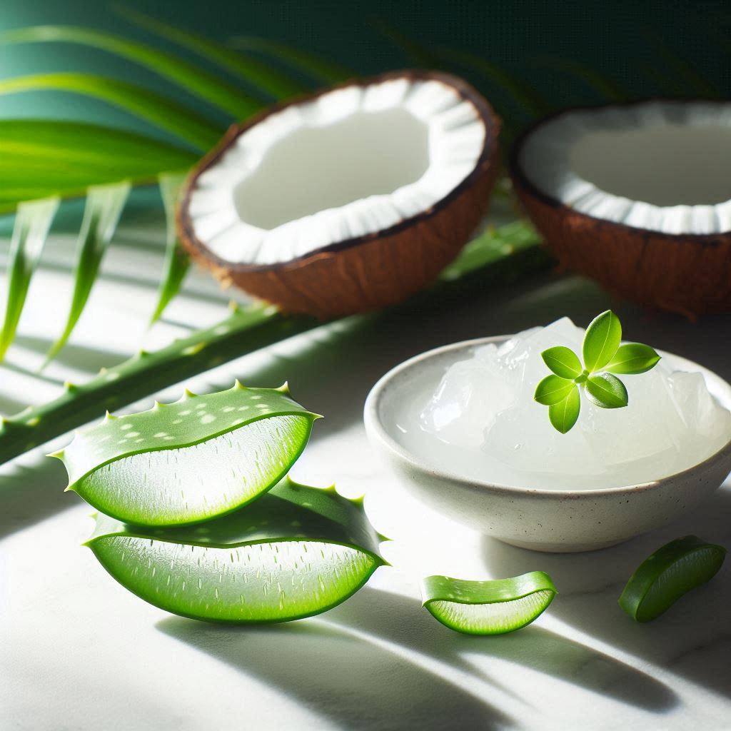 aloe vera gel as natural remedy