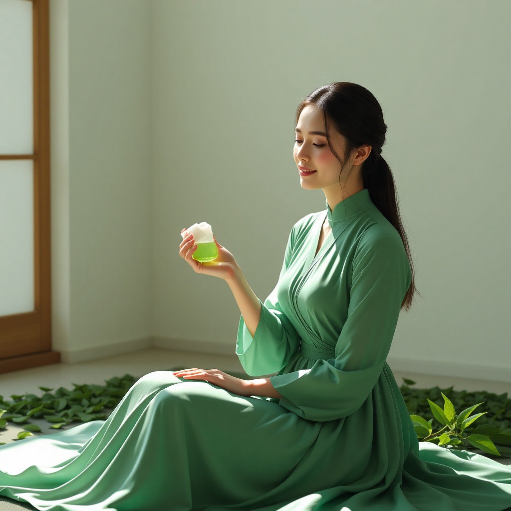 green tea toner for face