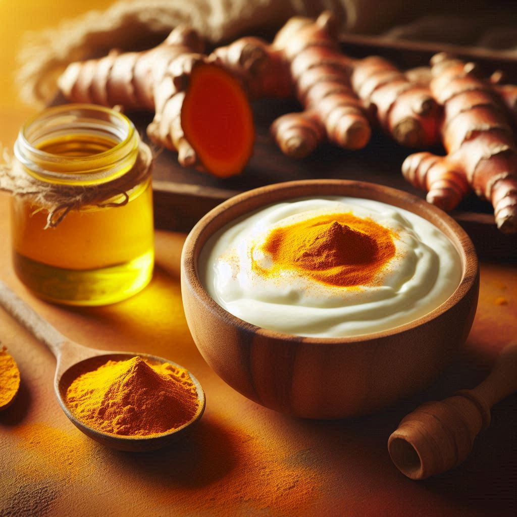 turmeric and yogurt for radiant skin