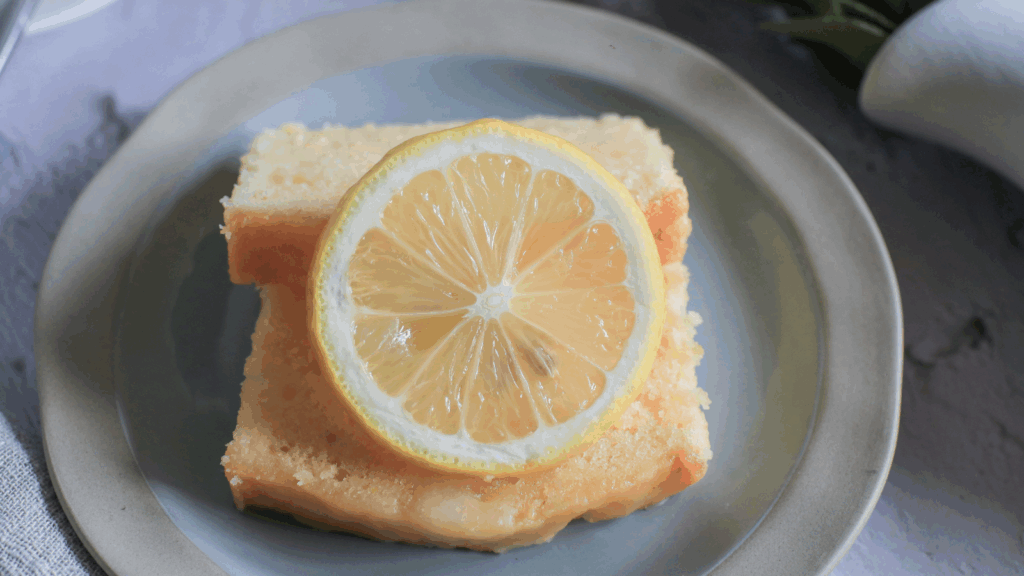 keto coconut oil lemon bars