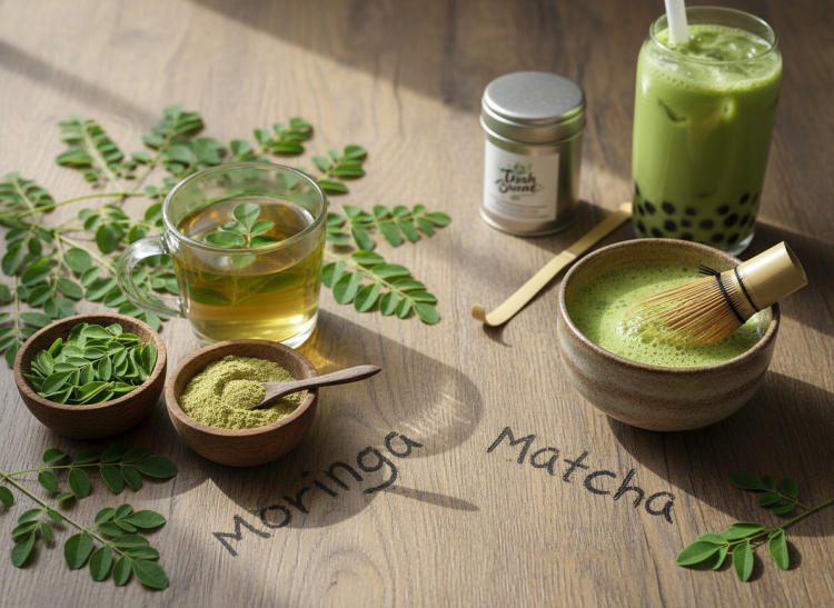 moringa v matcha benefits