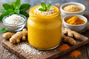 turmeric coconut smoothie for energy